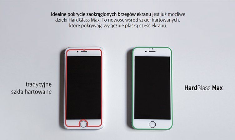 3Mk Hardglass Max 3D Szkło Hartowane Do Iphone 7/8 zdjęcie 7