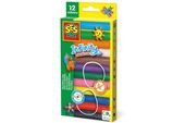 SES Plastelina 12 kolorow 180g 00406 04064