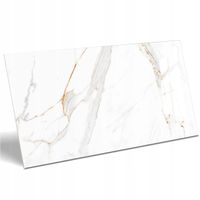 PŁYTKI PODŁOGOWE ŚCIENNE ŁAZIENKOWE GRES VERONA GOLD 60X120 MARMUR POŁYSK