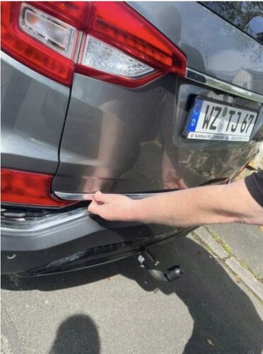 SsangYong Actyon - Listwa Chromowana na Klapę Bagażnika Chrom Ozdobna na Arena.pl