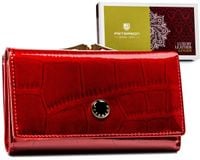 portfel damski skórzany ptn 55020-cb-8706 red