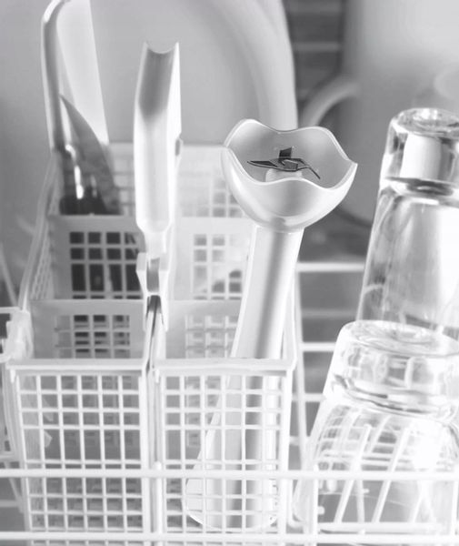 Blender ręczny Bosch MSM6B100 280W 2 ostrza Nasadka miksująca AntiSplash zdjęcie 5