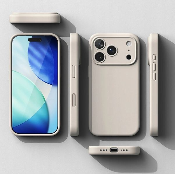 Etui Ringke Silicone Magnetic Magsafe do Iphone 17 Pro Max Stone zdjęcie 8