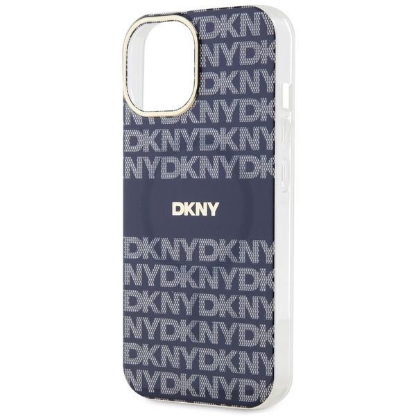 Etui DKNY do iPhone 15, iPhone 14, iPhone 13, Niebieski, MagSafe zdjęcie 6