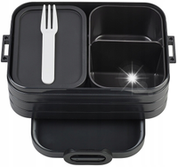 MEPAL LUNCHBOX TAKE A BREAK BENTO MIDI NORDIC BLACK ŚNIADANIÓWKA 900 ML