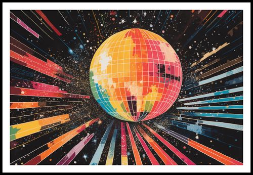 Plakat 91,5x61cm Disco Gra! na Arena.pl