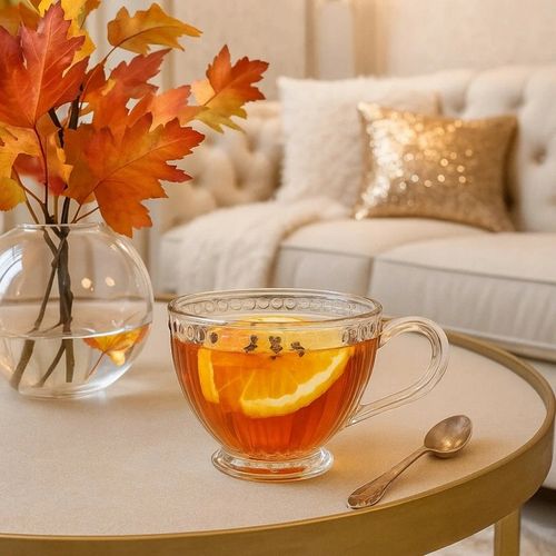 Zestaw Filiżanki do kawy duże szklanki z uchem Altom Design Lily 430ml 6szt na Arena.pl