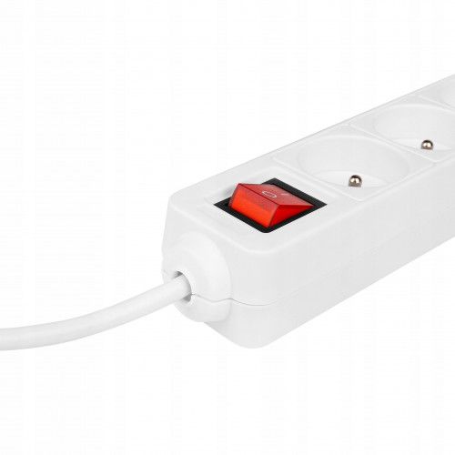 PRZEDŁUŻACZ SILO 3 GNIAZDA 3680W 3M Z WŁĄCZNIKIEM IP20 na Arena.pl