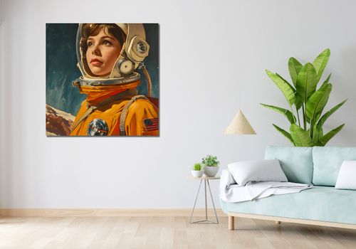 Obraz 100x100cm Pionierka Kosmosu na Arena.pl