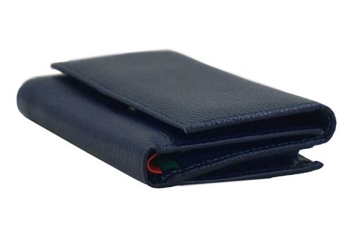 Funkcjonalny portfel damski - Granatowy na Arena.pl