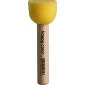 PĘDZELEK GĄBKOWY OKRĄGŁY 30MM HAPPY COLOR