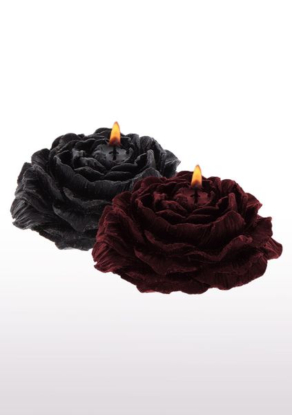 Rose Japanese Drip Candle 2Pcs Red zdjęcie 1
