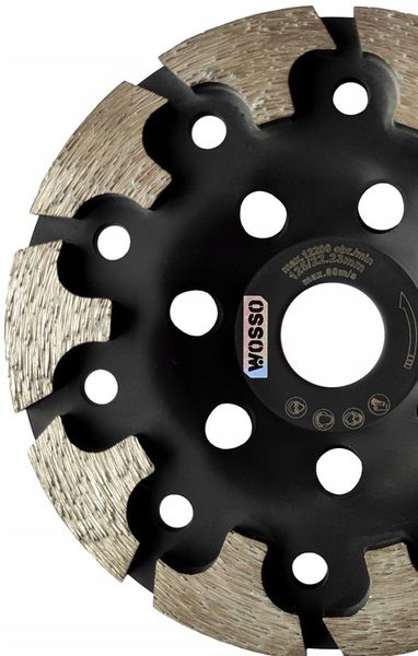 TARCZA Diamentowa Szlifierska 125 do TWARDEGO Betonu Kamienia T-ROX zdjęcie 5
