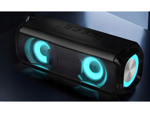 Głośnik bluetooth led przenośny mobilny bezprzewodowy radio boombox usb na Arena.pl