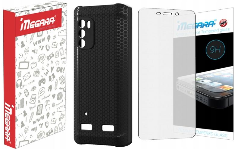 Szkło Hartowane 9H + Etui Do Myphone Hammer Iron 4 zdjęcie 1