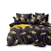 Pościel Satynowa 160X200 Piórka 1694