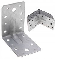 KĄTOWNIK Montażowy Ciesielski Z PRZETŁOCZENIEM 90x90x65mm 10szt KW909065