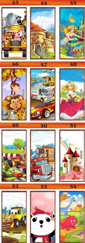 Fototapeta NAKLEJKA okleina drzwi szafe dla dzieci na Arena.pl