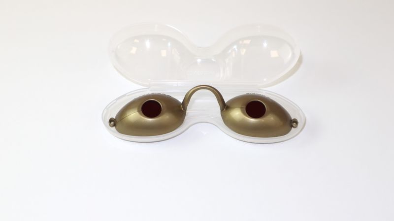 Vision2 Okulary Ochronne Do Opalania Złote zdjęcie 2