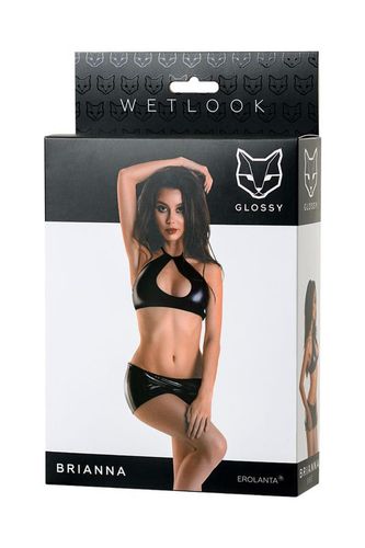 wetlook shiny set brianna   black m na Arena.pl