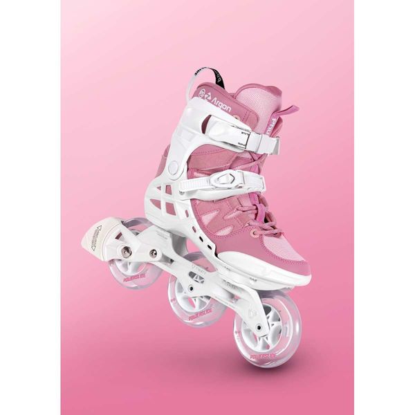 Rolki Powerslide Phuzion Argon Rose 100 40 zdjęcie 5