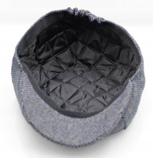 Kaszkiet męski OCIEPLANY Czapka Old School 40% WEŁNY Pako Jeans Retro Style zdjęcie 6