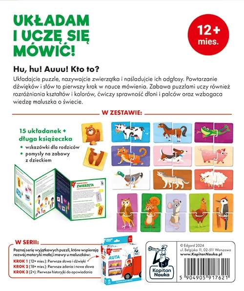 Pierwsze puzzle. Zwierzęta zdjęcie 3