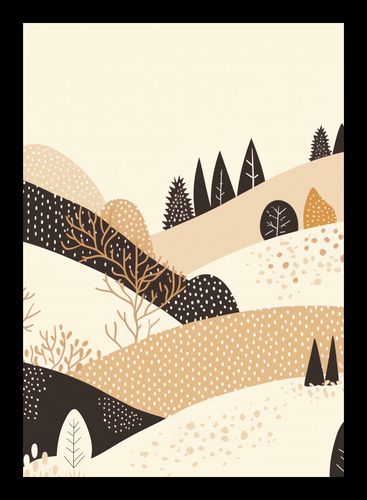 Plakat 29,7x42cm Jesień w Wzgórzach na Arena.pl