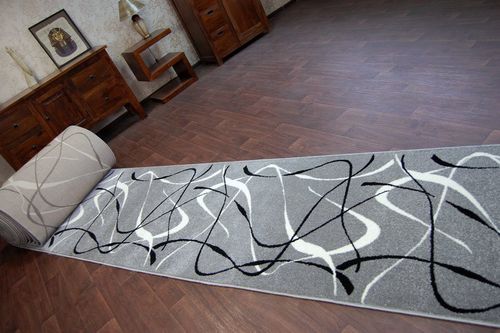 Chodnik SILVER CHOCO szary szary 80 cm na Arena.pl