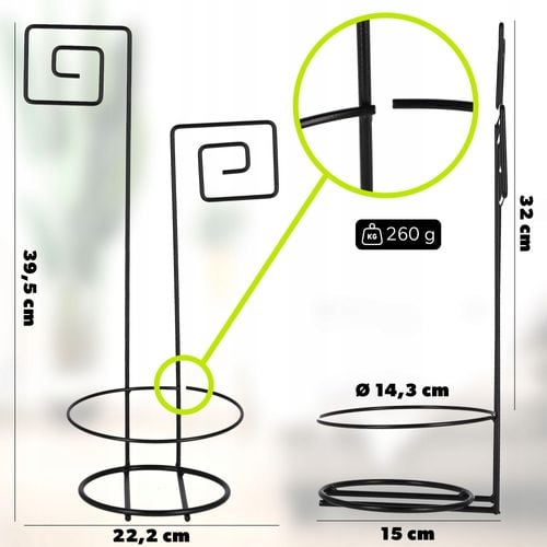 KWIETNIK METALOWY DEKORACYJNY WISZĄCY NA DONICZKĘ na Arena.pl