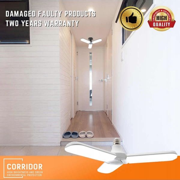 ŻARÓWKA LED 45W E27 SKŁADANA-REGULOWANA ZIMNA zdjęcie 10