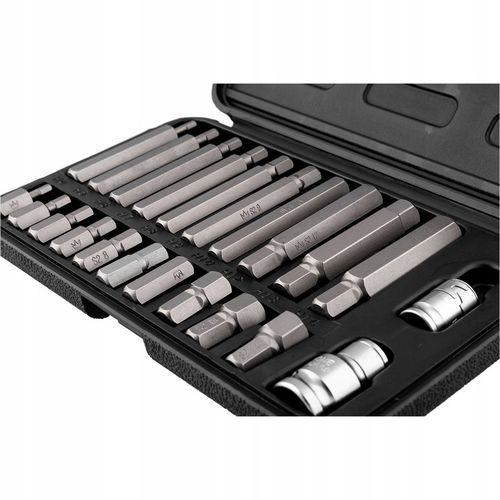 Zestaw klucze imbusowe wewnętrzne 3/8” 1/2” 22 el. na Arena.pl