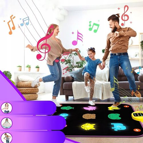 MATA DO TAŃCA DLA DZIECI Z BLUETOOTH 5 TRYBÓW GRY MUZYCZNA MATA TANECZNA na Arena.pl