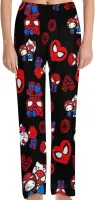Spodnie piżamowe dresowe Spider-Man Hello Kitty mix rozmiar XS