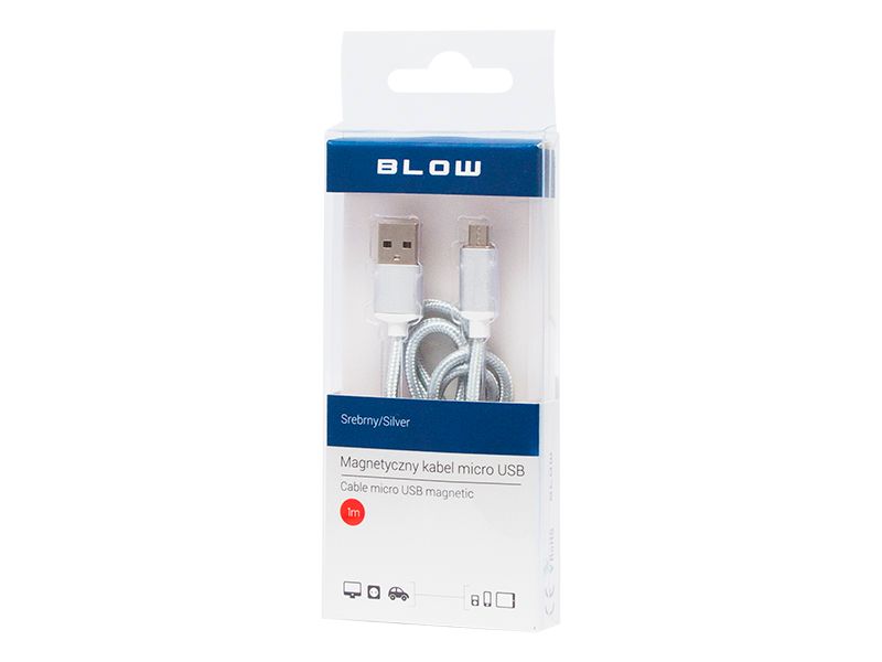 Przyłącze USB A - micro B 1,0m zdjęcie 1