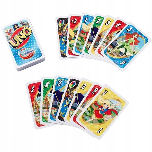 MATTEL ORYGINALNE KARTY UNO DC SUPER HERO FDJ16 na Arena.pl