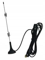 Antena ze stopką magnetyczną17cm, kabel 150 cm