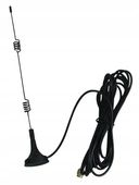 Antena ze stopką magnetyczną17cm, kabel 150 cm