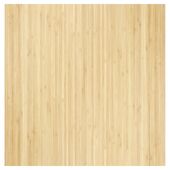 Dywan prostokątny, jasny naturalny, 100x100 cm, bambusowy