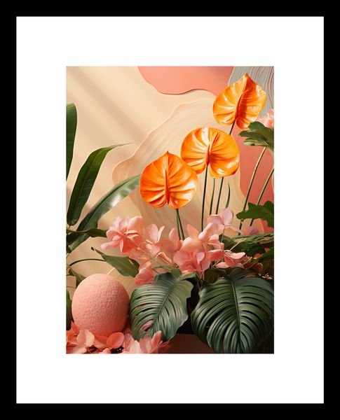 Plakat 13x18cm Pomarańczowy Raj zdjęcie 3