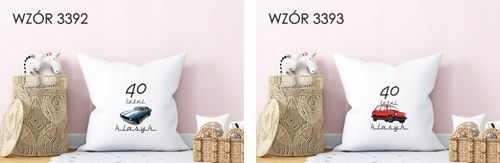 Poduszka z nadrukiem WBIŁEM TRZYDZIESTY POZIOM na Arena.pl