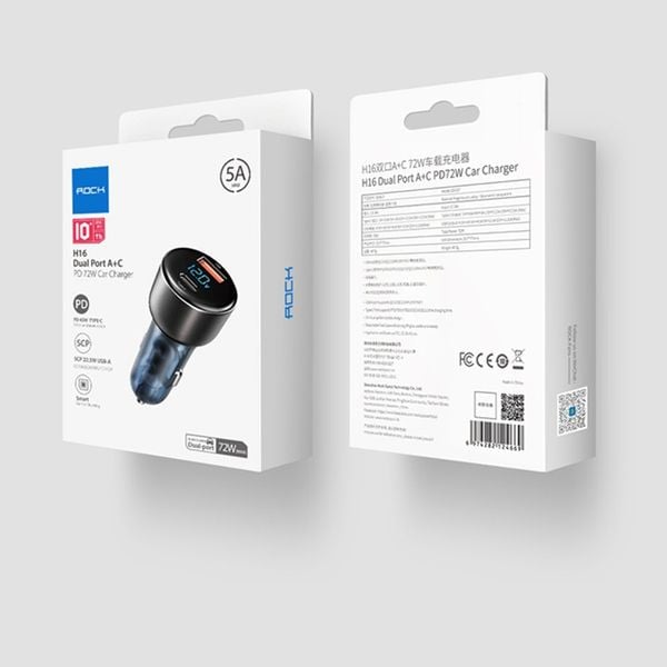 Ładowarka Samochodowa 72 W USB+USB-C Bardzo mocna zdjęcie 8