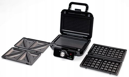 Gofrownica 3w1 – opiekacz, toster, grill, regulacja temperatury, na Arena.pl