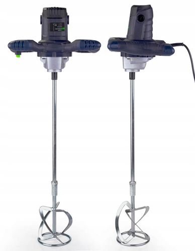 MIESZADŁO ELEKTRYCZNE DO KLEJU FARB BETONU 2600W + 2x MIESZALNIK PRZEDŁUŻKI na Arena.pl