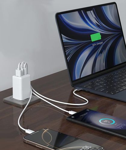 Ładowarka sieciowa 2x USB Typ-C + USB eXtremestyle GaN evo 65W na Arena.pl