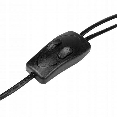 LAMPA PODŁOGOWA KOKO STALOWA REGULOWANA LED E27 60W CZARNA ZŁOTA na Arena.pl