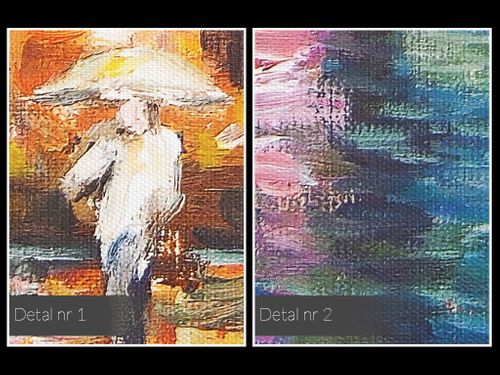 78801 Obraz na płótnie ULICA ODBICIE POSTAĆ na Arena.pl