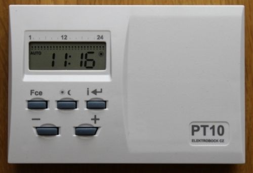Termostat programowalny Elektrobock PT10 - przewodowy na Arena.pl