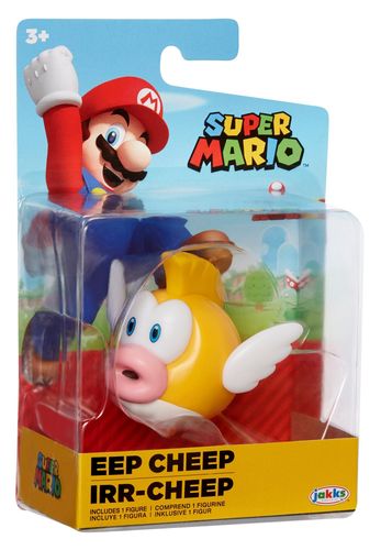 Super Mario figurka Eep Cheep 6 cm na Arena.pl