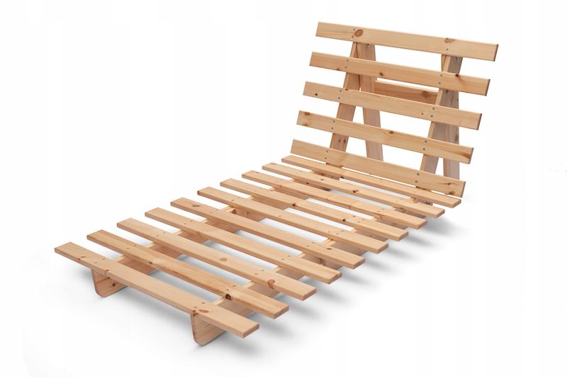 Sofa Futon 160x200 cm z funkcją spania Pascall BZ50 + komplet poduszek zdjęcie 6